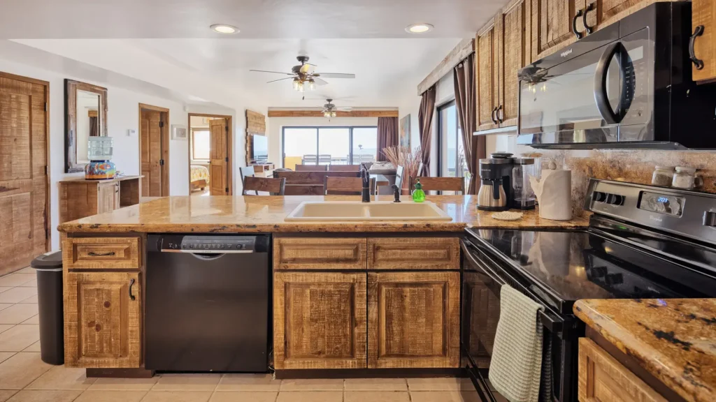 Fully Equipped Kitchen for Vacation Cooking